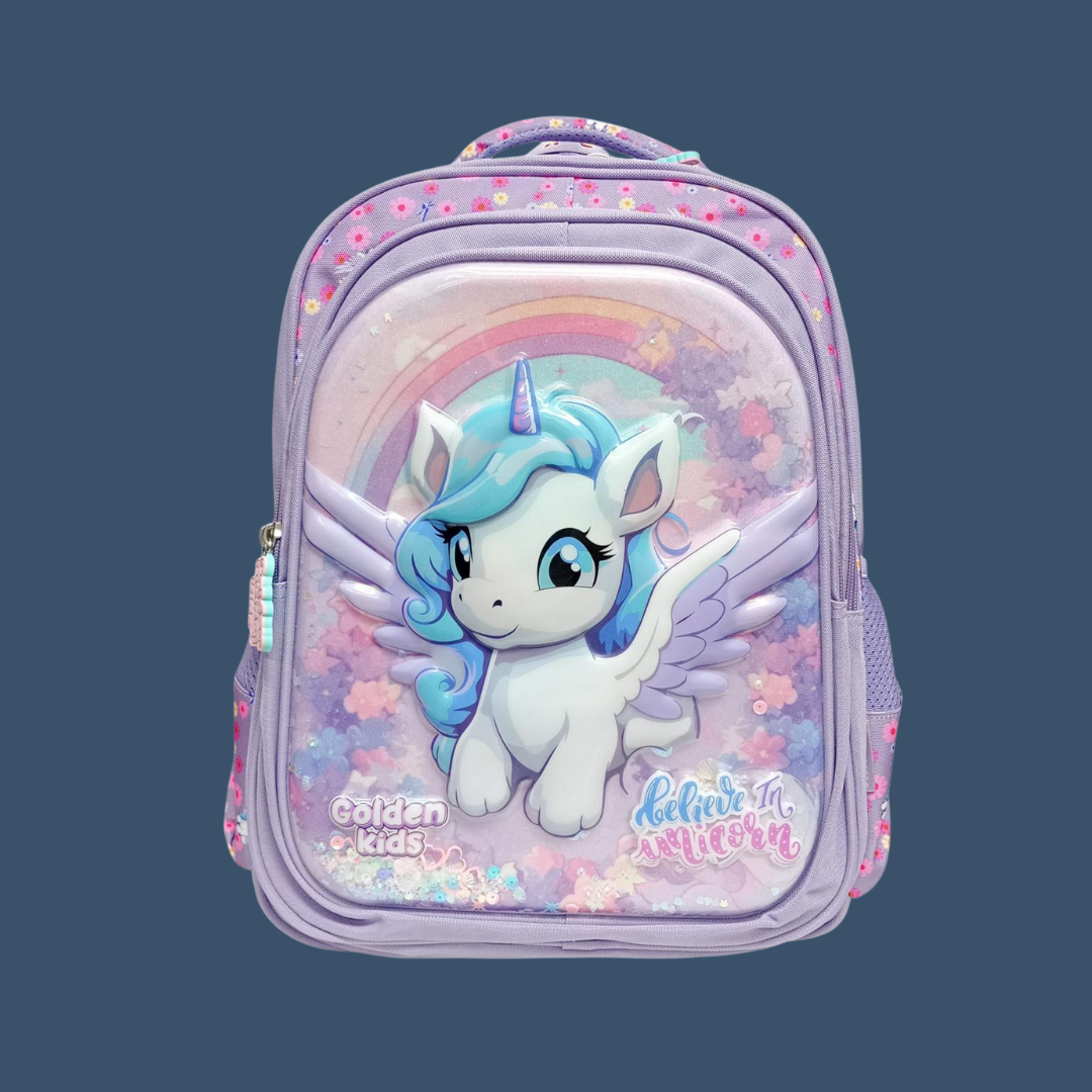 Mochila 17" Unicornio Infantil