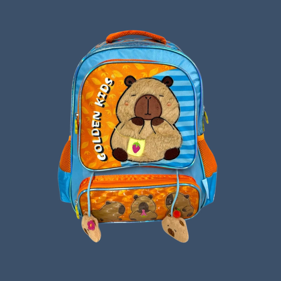 Mochila Infantil Capibara Golden Star