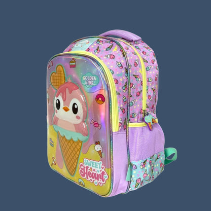 Kit Mochila Golden Kids