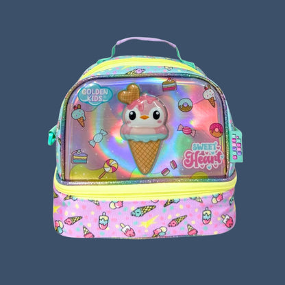 Kit Mochila Golden Kids