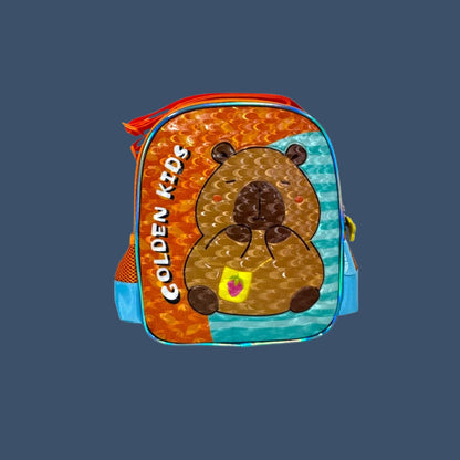 Mochila Infantil Capibara Golden Star
