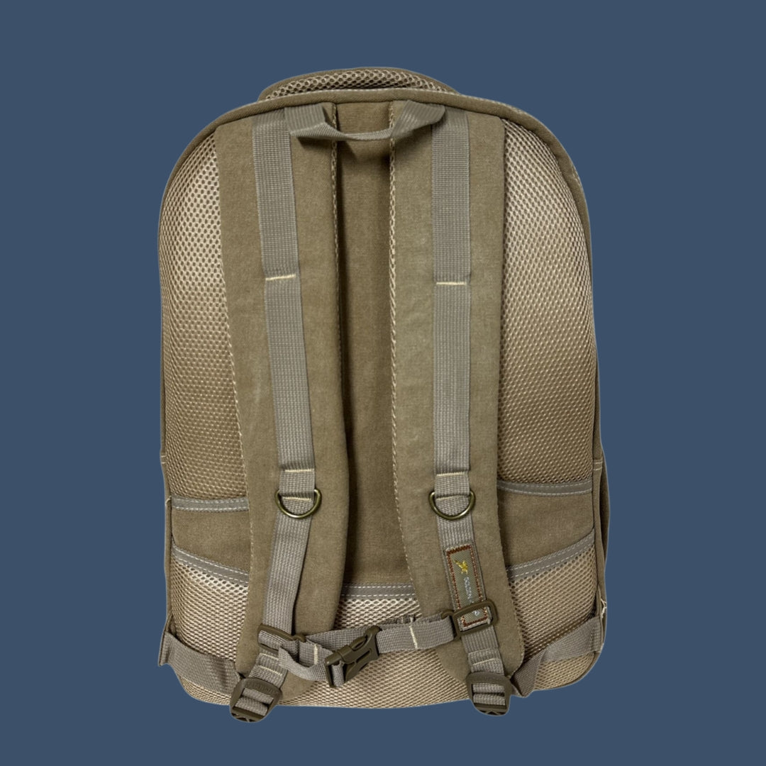 Mochila Tactica De Lona Golden Star Arena Liso Con Costuras