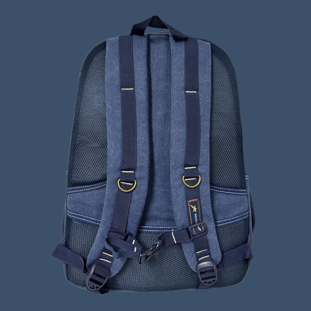 Mochila Tactica De Lona Golden Star Arena Liso Con Costuras