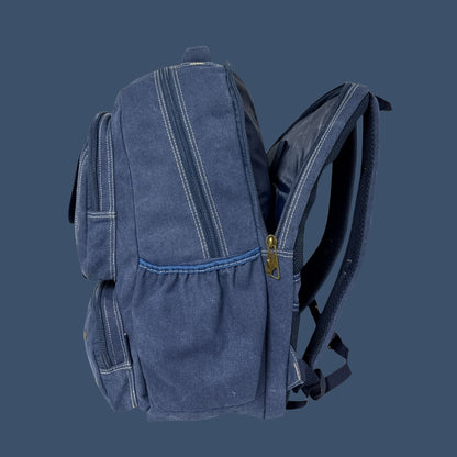 Mochila Tactica De Lona Golden Star Arena Liso Con Costuras