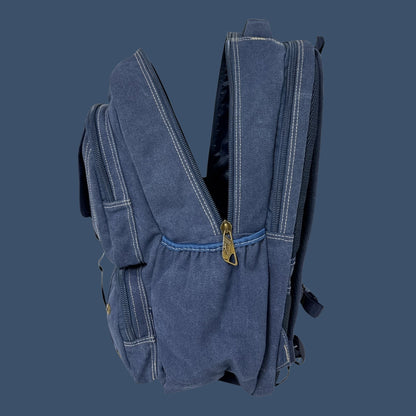 Mochila Tactica De Lona Golden Star Arena Liso Con Costuras