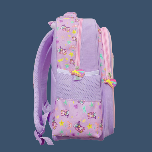 Mochila 14" Termoformado De Sirena