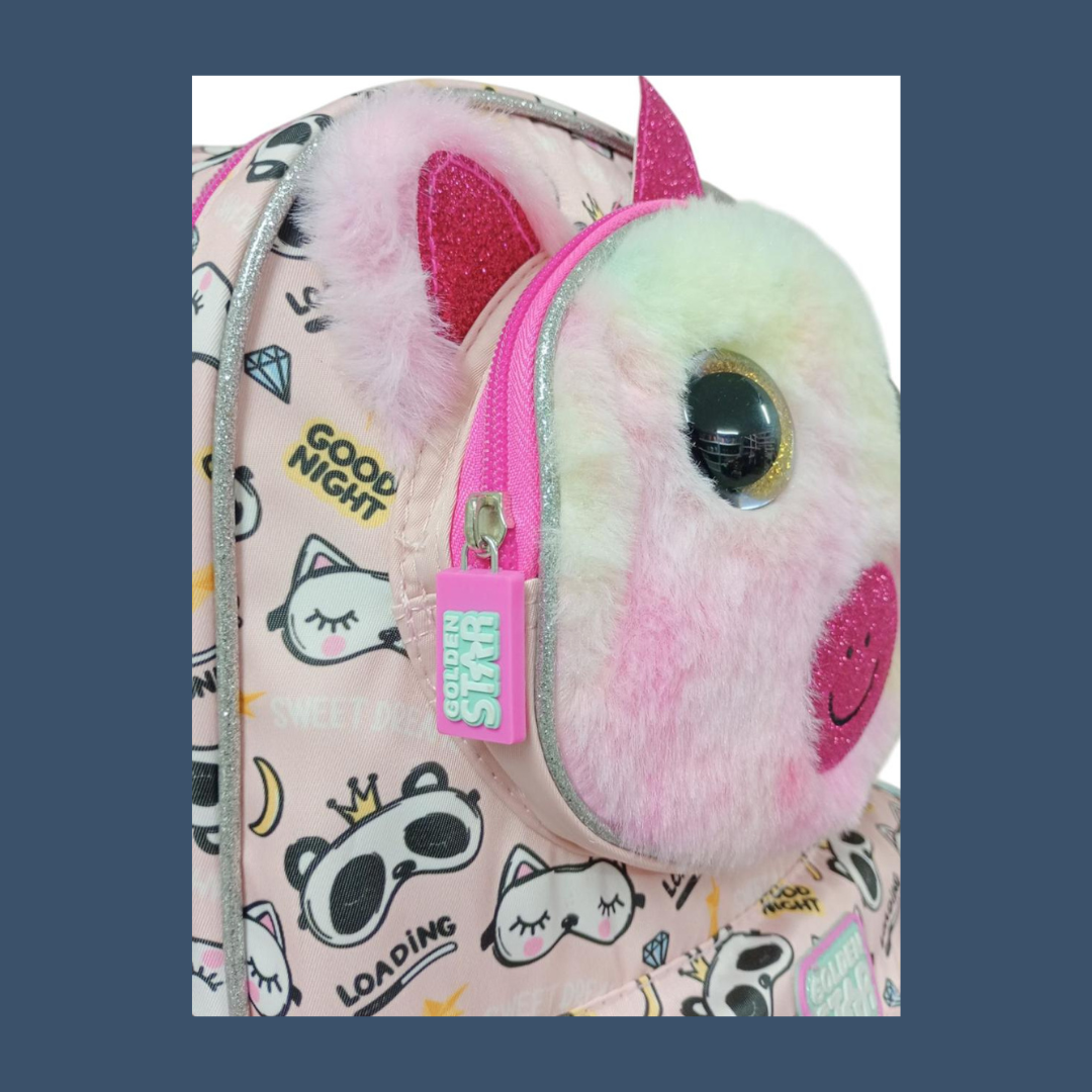 Mochila 16" Con Peluche