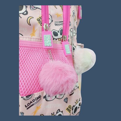 Mochila 16" Con Peluche
